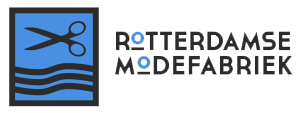 Het logo van De Rotterdamse Modefabriek